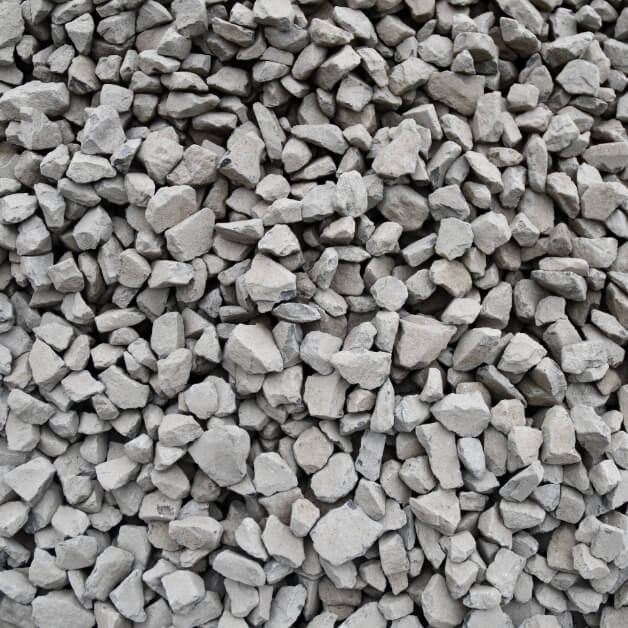 大手インフラ企業で採用される砕石を製造
